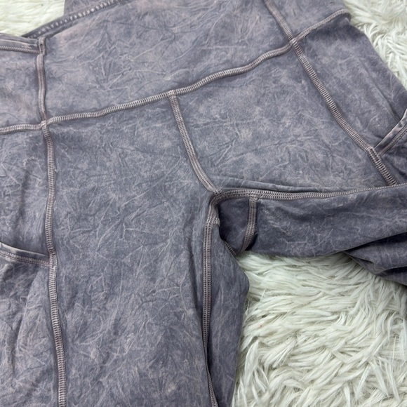 Lululemon Fast and Free Tight 25" Ice Dye Non-Reflective Ice Wash Violet verbena - Picture 2 of 5